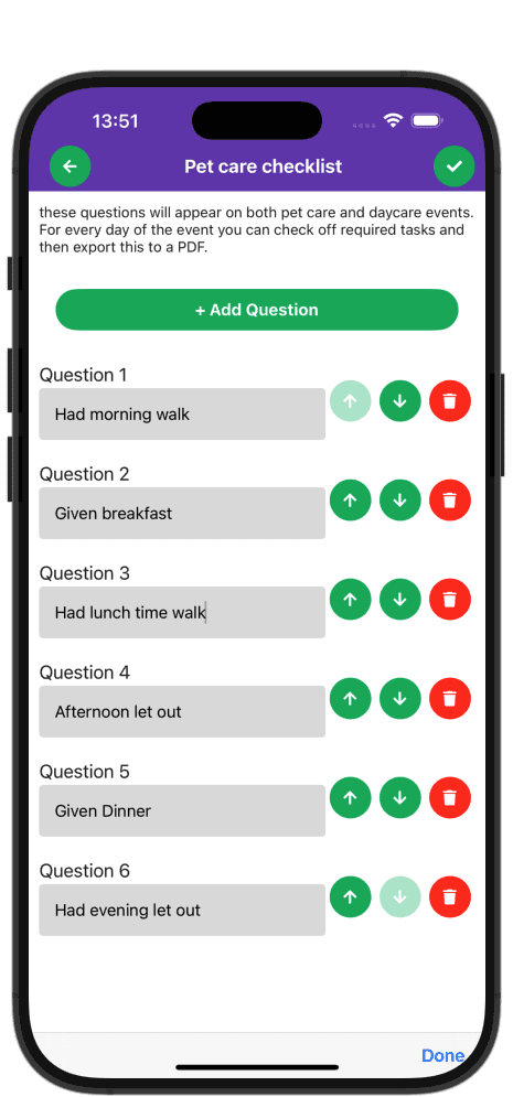 Image of Pet Care checklists